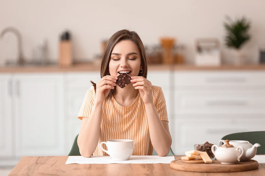 Dark chocolate for the skin