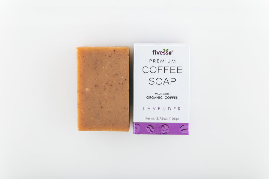 Lavender - Premium Coffee Soap Bar