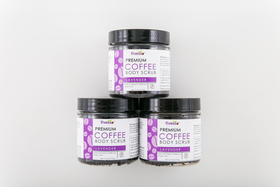 Lavender - Premium Coffee Scrubs (Pack of 3)
