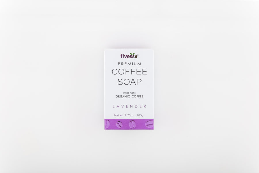 Lavender - Premium Coffee Soap Bar