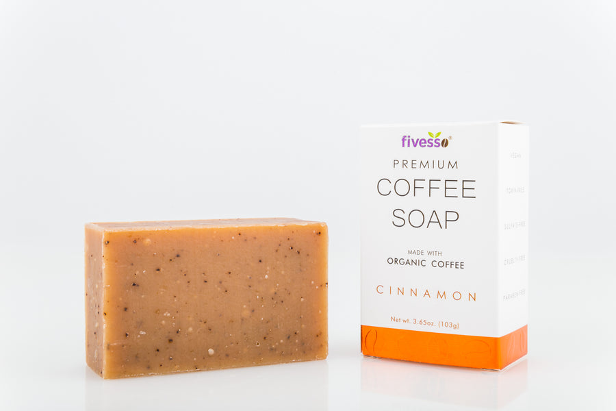 Cinnamon - Premium Coffee Soap Bar